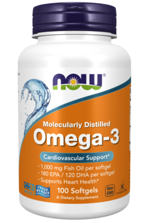 Now Omega 3 1000mg Caps 100's